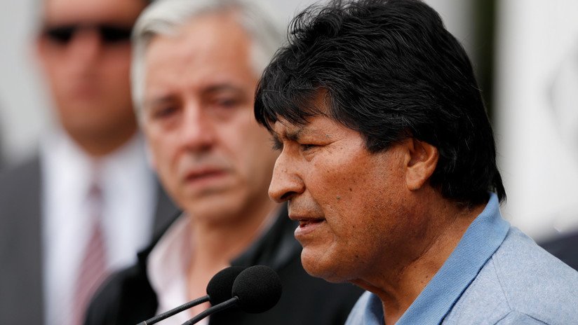 Llega Evo Morales a México como asilado político