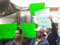 Exigen colonos de Xoxocotlán justicia por desalojo violento al gobierno federal