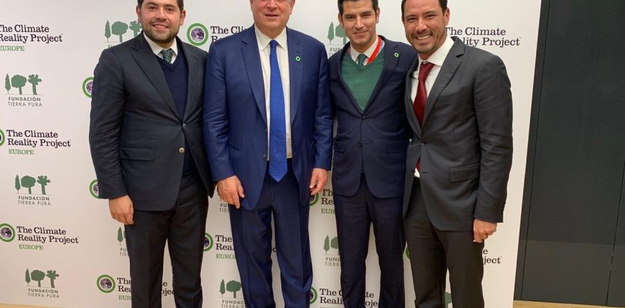 Se reunió Raúl Bolaños Cacho Cué con el ex vicepresidente de EUA, Al Gore