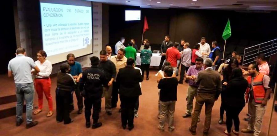 Brinda Departamento de Gestión Integral de Riesgo capacitación en Protección Civil