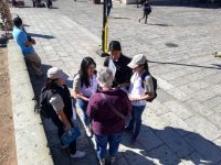 Atienden Embajadores Turísticos de la Sectur a visitantes nacionales y extranjeros