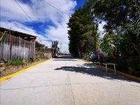 Presidente municipal de Tlaxiaco Gaudencio Ortiz Cruz entrega dos obras importantes a San Isidro Cuquila y La Lobera