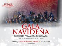 Invita Seculta al concierto Gala Navideña en el Teatro Juárez
