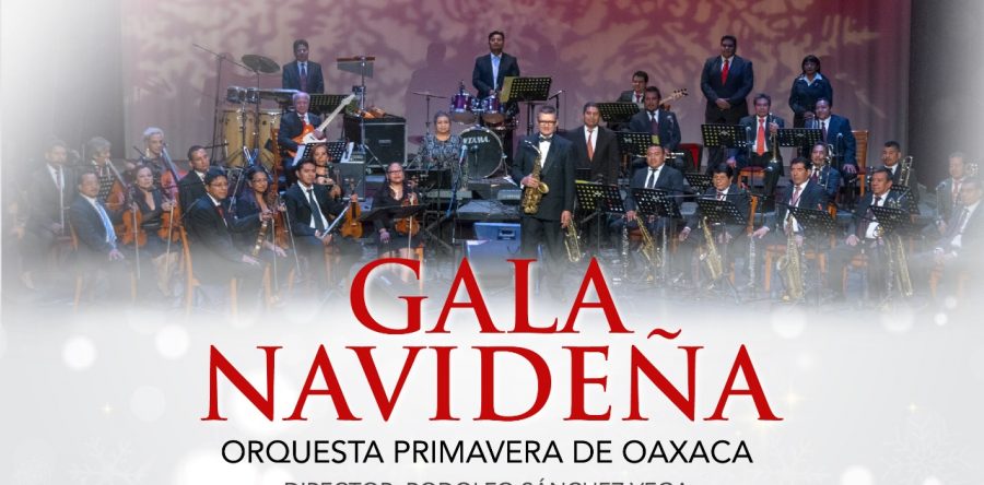 Invita Seculta al concierto Gala Navideña en el Teatro Juárez