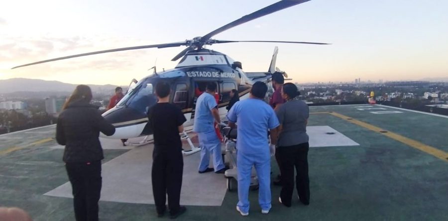 Trasladan a María Elena al Instituto Nacional de Rehabilitación