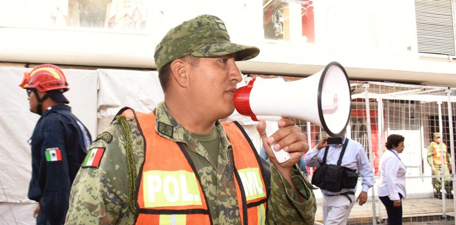 Hoy lunes habrá macro simulacro de sismo en Oaxaca de Juárez