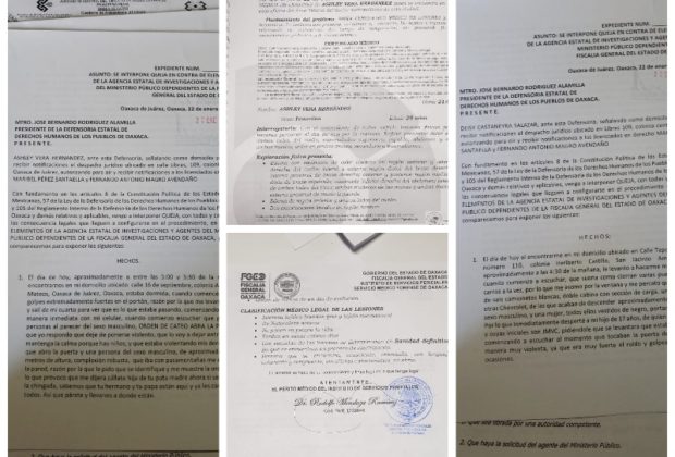 Presentan hija y ex cónyuge de Vera Carrizal quejas ante DDHPO por violación a sus DH por parte de la FGEO