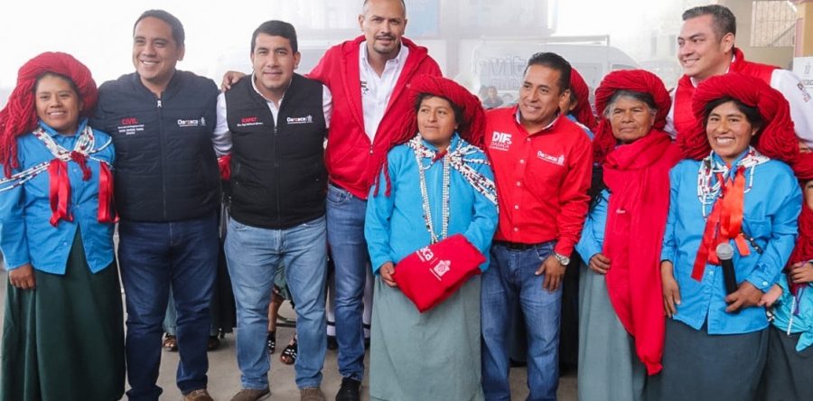 Inicia Caravana DIF 2020 en la Sierra Mixe