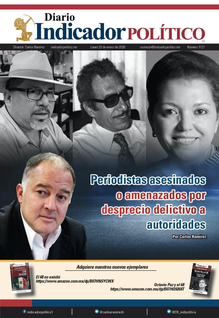 Periodistas asesinados o amenazados por desprecio delictivo a autoridades: Carlos Ramírez