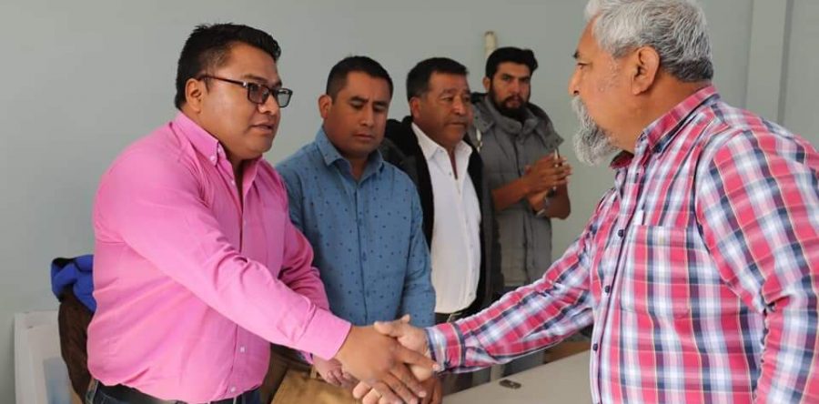 Secretario Municipal y Cabildo toman protesta de ley a autoridades auxiliares de El Vergelito, Campo de Aviación, Barrio San Pedro y Cañada Alejandro.