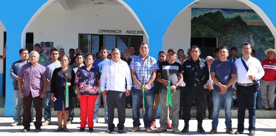 Gobierno municipal de Tlaxiaco toma protesta de ley a nuevas autoridades auxiliares de San Pedro Yosotatu y El Vergel