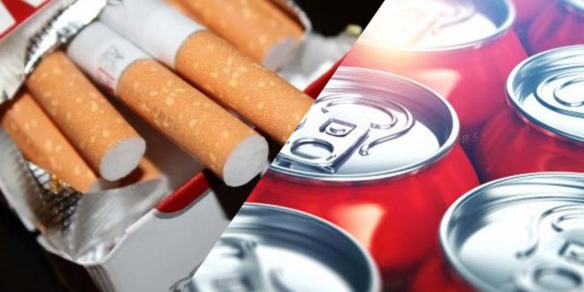 Con IEPS prevén aumento a costos de cigarros y refrescos