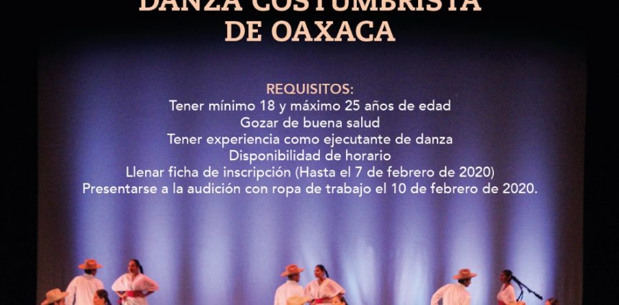 Sé parte de la Compañía de Danza Costumbrista: Seculta