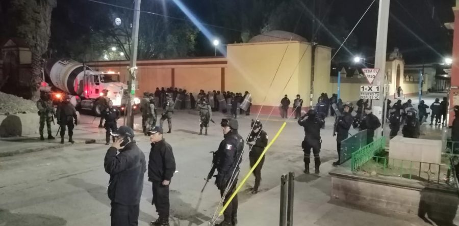 Mantiene SSPO presencia disuasiva en el municipio de Tlacolula de Matamoros