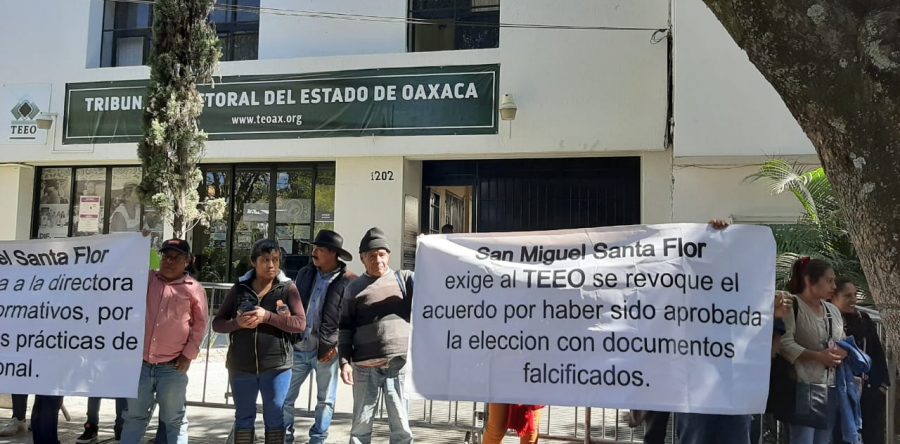 Falsifica IEEPCO acta para validar elección en municipio de la Cañada