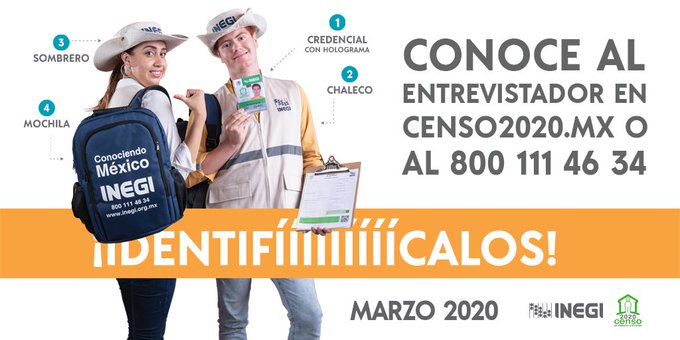 Comenzará el 2 de marzo censo del INEGI en Oaxaca de Juárez