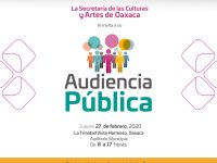Realizará Seculta Audiencia Pública Cultural  en La Trinidad Vista Hermosa