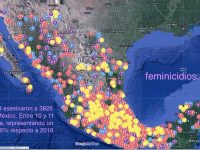 Mapa Nacional de Feminicidios: conoce las ubicaciones más peligrosas para las mujeres