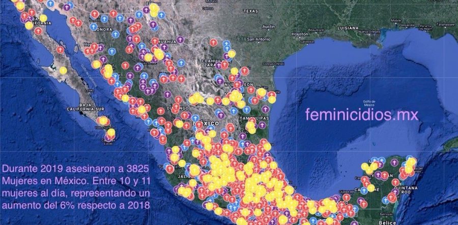 Mapa Nacional de Feminicidios: conoce las ubicaciones más peligrosas para las mujeres