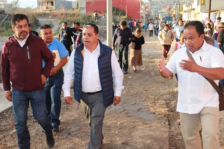 Presidente municipal inaugura obra de drenaje pluvial en la colonia Benito Juárez
