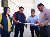 Presidente Municipal y cabildo dan banderazo de inicio a la rehabilitación de mercados en el Barrio San Miguel