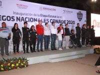 Inaugura  Ivette Morán de Murat el Estatal de Juegos Nacionales