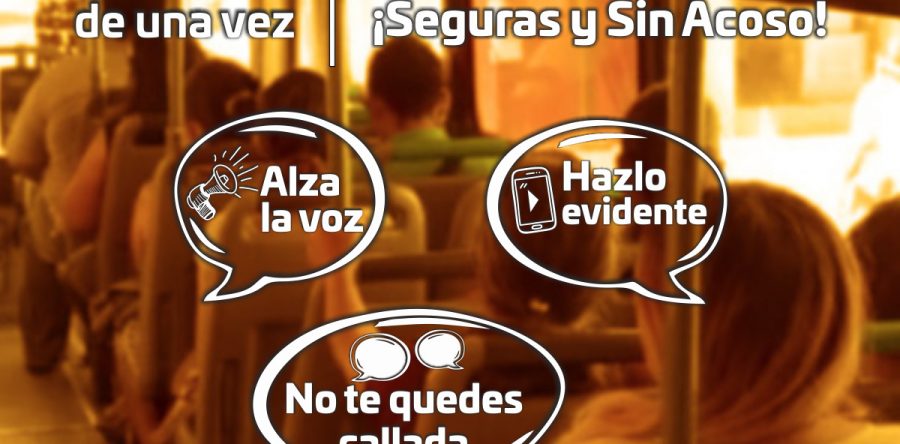 Día Naranja, para hacer visible el delito del acoso en el transporte