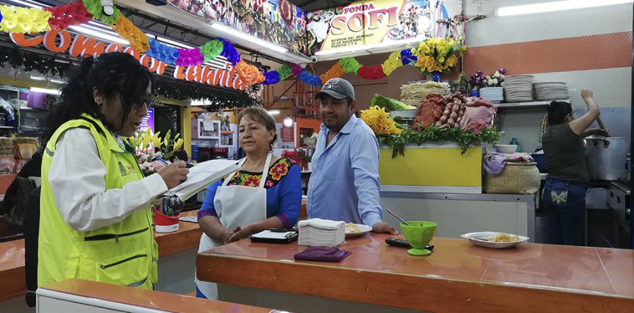 Aplica SSO Operativo Sanitario y de Vectores en Mercados Públicos