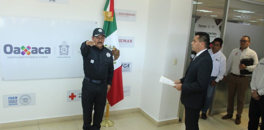 Rinde protesta Comisionado de la Policía Estatal