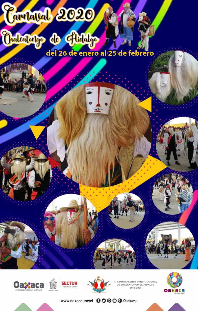 Invita Sectur Oaxaca a vivir el Carnaval de Chalcatongo de Hidalgo