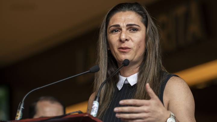 Ana Guevara califica como prostitutas a los deportistas que se adhirieron al programa “Voy X Mex”