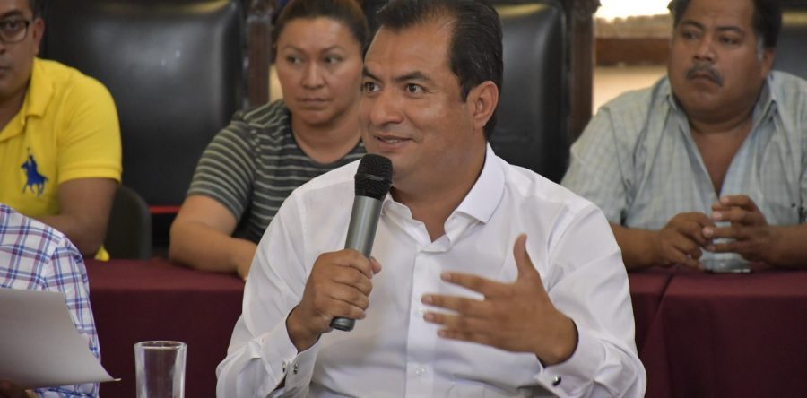 Dirige Oswaldo García acciones de prevención contra el COVID-19 en Oaxaca de Juárez