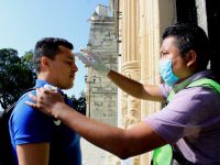 Activan protocolo de prevención por COVID-19 en Palacio Municipal de Oaxaca de Juárez