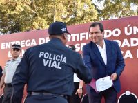 En hecho histórico, logra edil Oswaldo García Jarquín certificación de 376 policías