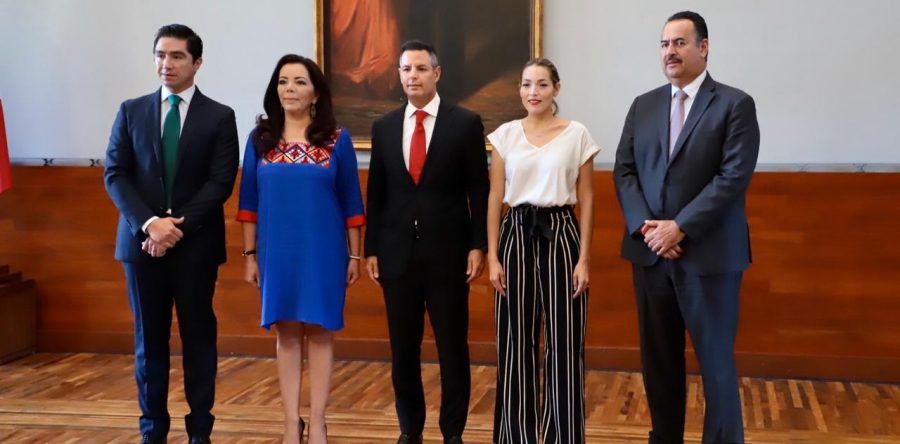 Con nombramientos de nuevos titulares en el gabinete, Alejandro Murat  fortalece y consolida el proyecto de Gobierno