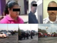 Detienen a dos funcionarios del Ayuntamiento de Loma Bonita y a líder de un cártel