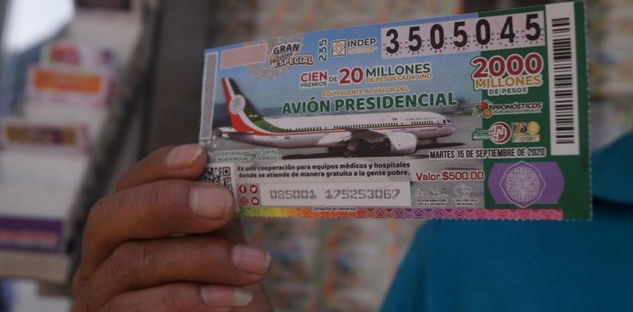 Vamos muy bien en la venta de cachitos de la rifa del avión presidencial: Lotería Nacional