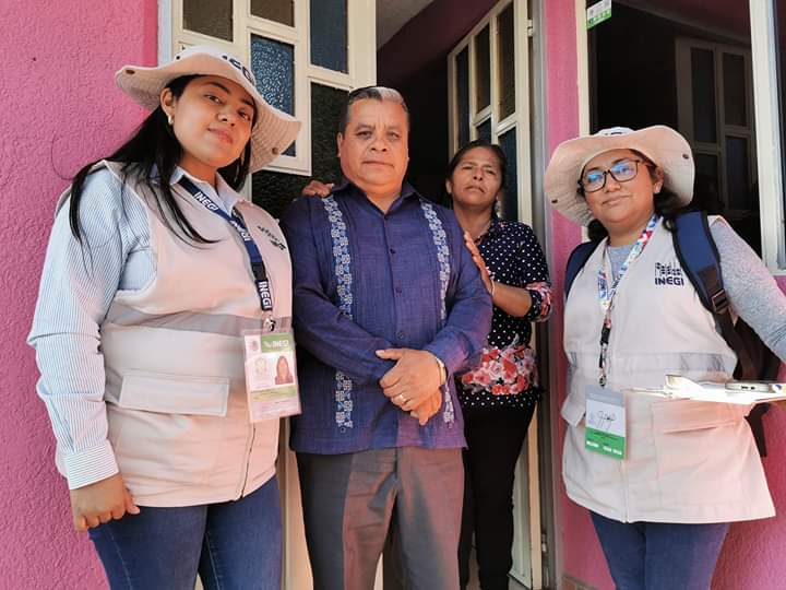 Edil de Tlaxiaco llama a la población a participar en el Censo de Población y Vivienda 2020
