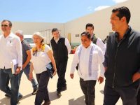 Presidente municipal y gobierno federal y estatal, realizan octava reunión de seguimiento y recorrido de supervisión en hospital de Tlaxiaco