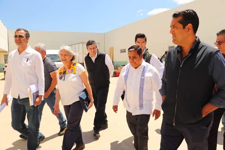 Presidente municipal y gobierno federal y estatal, realizan octava reunión de seguimiento y recorrido de supervisión en hospital de Tlaxiaco