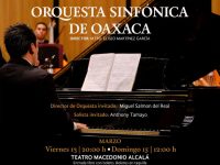 Ofrecerá dos conciertos la Orquesta Sinfónica de Oaxaca en el Alcalá: Seculta