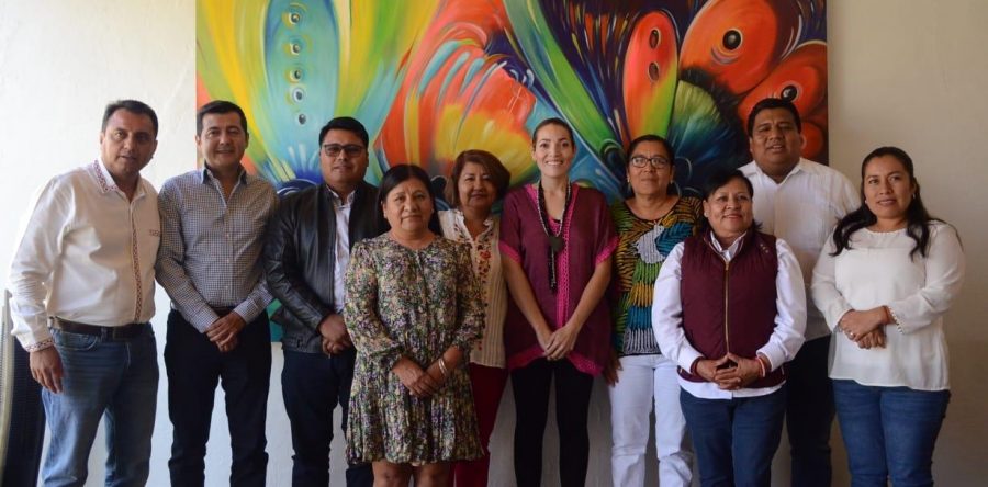 Se reúne Karla Villacaña con integrantes de la Comisión de Cultura del Congreso de Oaxaca