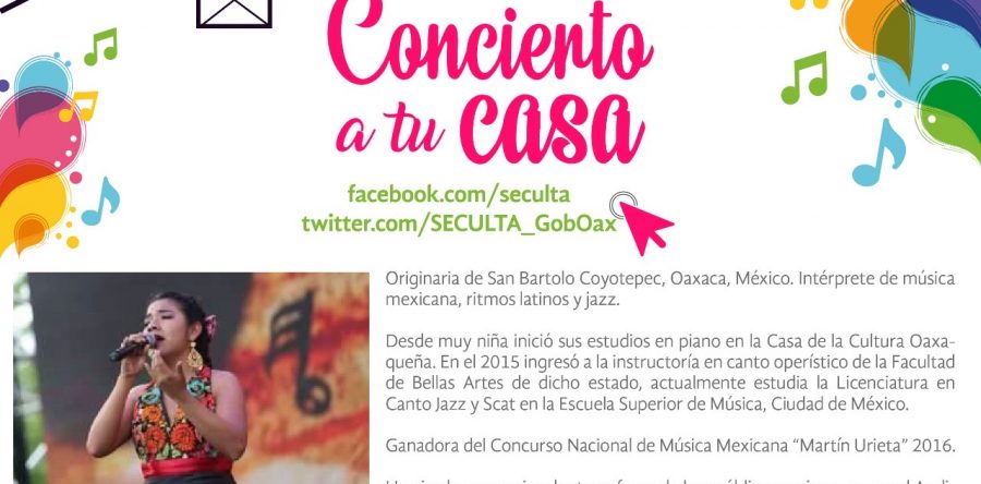 Este martes Madai Real ofrecerá recital gratuito en “Concierto a tu casa”