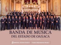 Invita Seculta al gran concierto de la Banda de Música del Estado de Oaxaca