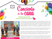 Llega el trío “Los Cuerudos” para ser parte del proyecto “Concierto a tu casa”