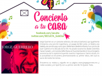 Comparte Jorge Guerrero su música a través de    “Concierto en tu Casa”