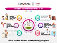 Convivencia armónica en casa fortalece valores y desarrollo de niñas y niños: IEEPO