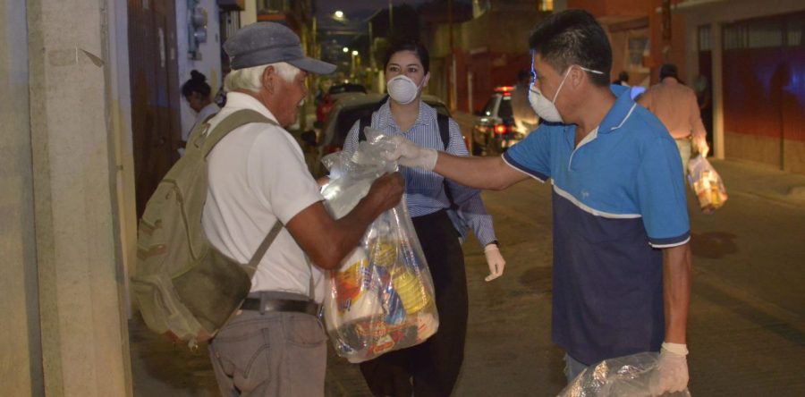 Refuerza Ayuntamiento de Oaxaca apoyo alimentario a personas en situación vulnerable