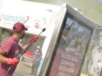 Intensifica Ayuntamiento desinfección de espacios públicos de Oaxaca de Juárez