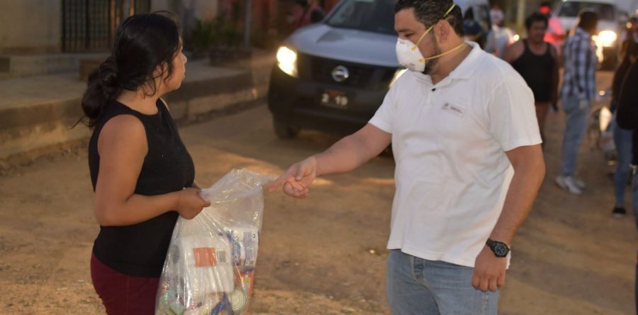 Extiende Ayuntamiento capitalino apoyos alimentarios a las agencias de Viguera y Pueblo Nuevo